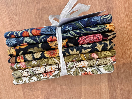 William Morris Fabric - Morris Meadow by Moda - per half metre- Plus a FREE pattern!