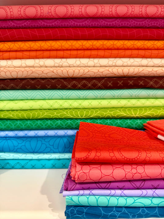Rainbow Spice & Sherbet Collections -  by Sarah Thomas as Sariditty for Moda Fabrics