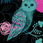 fabric detail owl Fabric bundle stack 29 f8 fabrics -Firefly by Sarah Watts for Ruby Star Society available at 2 Sew Textiles art quilt supplies