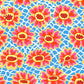 Bright by kaffe Fassett collective fat quarter fq fabric layout orange pink and more available at 2 sew textiles art quilt supplie