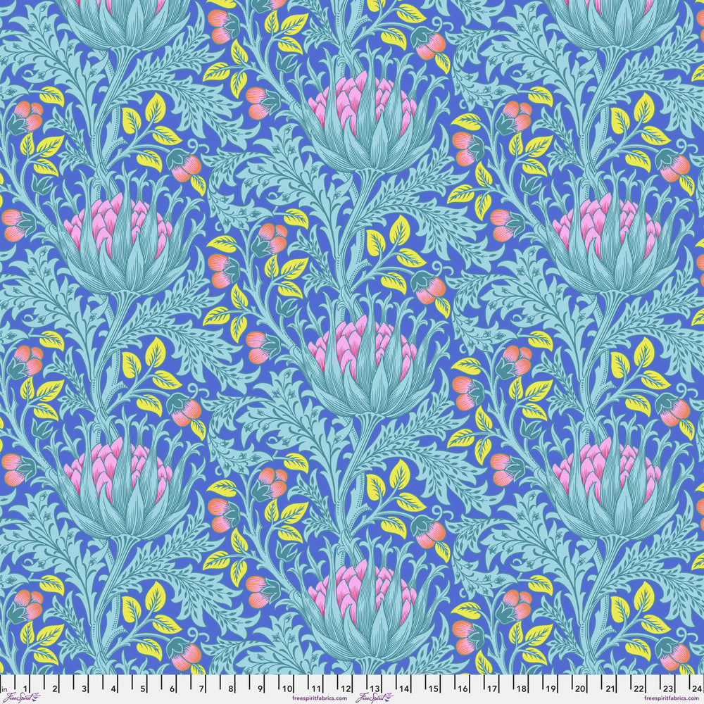 Lot de chrysanthèmes japonais Half Yard - Kaffe Fassett Collective Classics par Philip Jacobs pour FreeSpirit 
