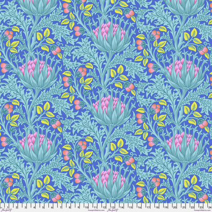 Kaffe x Morris & Co for FreeSpirit  - ARTICHOKE BLUE