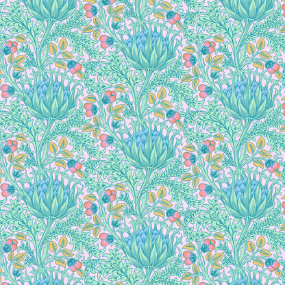 Kaffe x Morris & Co for FreeSpirit  - ARTICHOKE LAVENDER
