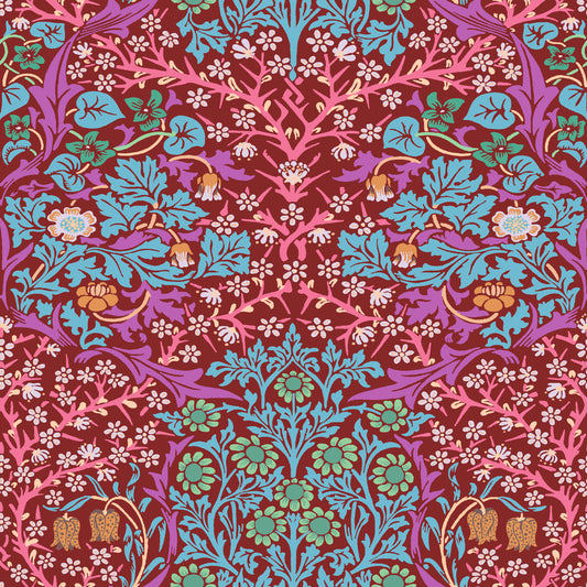 Kaffe x Morris & Co for FreeSpirit  - BLACKTHORN BROWN