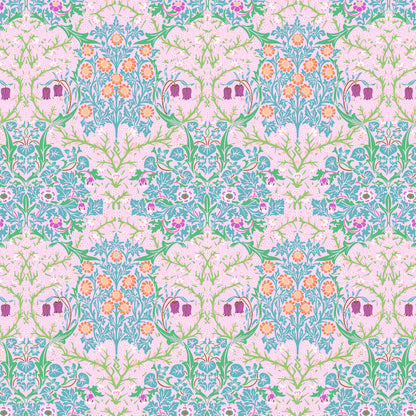 Kaffe x Morris & Co for FreeSpirit  - BLACKTHORN PINK