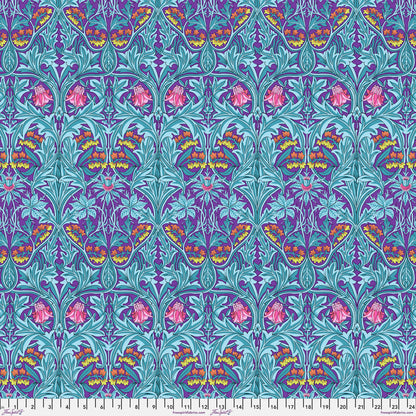 Kaffe x Morris & Co for FreeSpirit  - BLUEBELL PURPLE