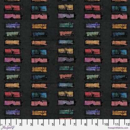 Seth Apter Live Out Loud quilt fabric collection night colour chips available t 2 sew textiles art quilt supplies