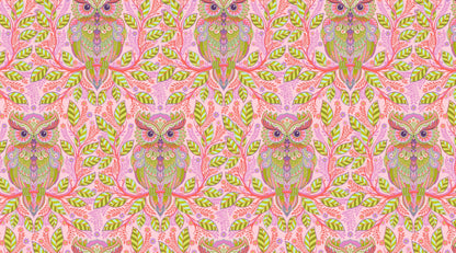 FULL MOON FOREST II -  Tula Pink - HOOTIE PATOOTIE - HONEY - per half metre