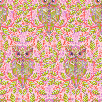 FULL MOON FOREST II -  Tula Pink - HOOTIE PATOOTIE - HONEY - per half metre