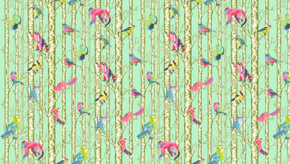 FULL MOON FOREST II  Tula Pink - Family Forest - ENCHANTED - per half metre