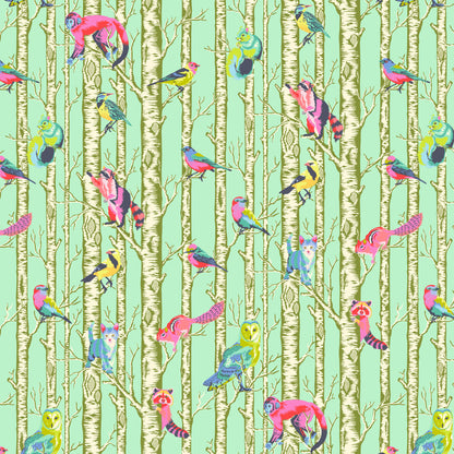 FULL MOON FOREST II  Tula Pink - Family Forest - ENCHANTED - per half metre