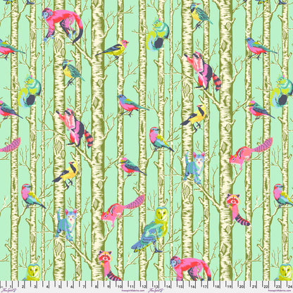 FULL MOON FOREST II  Tula Pink - Family Forest - ENCHANTED - per half metre