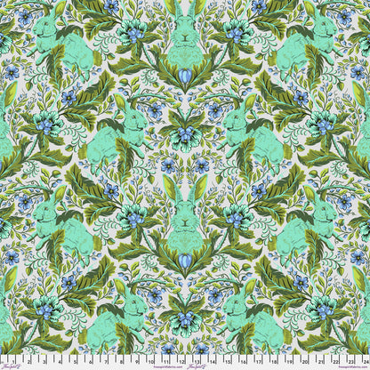 FULL MOON FOREST II - Tula Pink - Hoppy Go Lucky - STARLIGHT per half metre