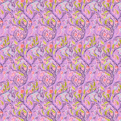 FULL MOON FOREST II - Tula Pink - Branch Manager - BLOSSOM per half metre