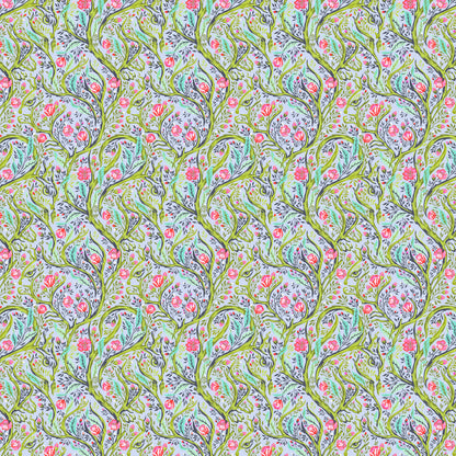 FULL MOON FOREST II - Tula Pink - Branch Manager - STARLIGHT per half metre