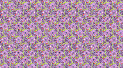 FULL MOON FOREST II - Tula Pink - Shake your Honey Maker - BLOSSOM per half metre