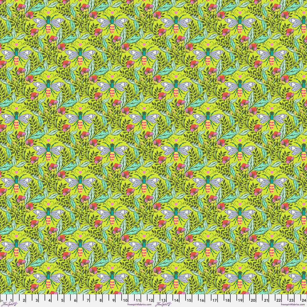 FULL MOON FOREST II  Tula Pink - Shake your honey maker - ENCHANTED - per half metre