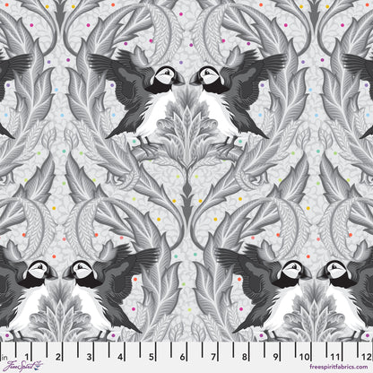 GRAYWORK - Huffin and Puffin - Whisper - Tula Pink