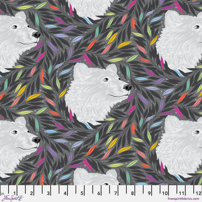GRAYWORK - Just Bearly - Carbon - Tula Pink