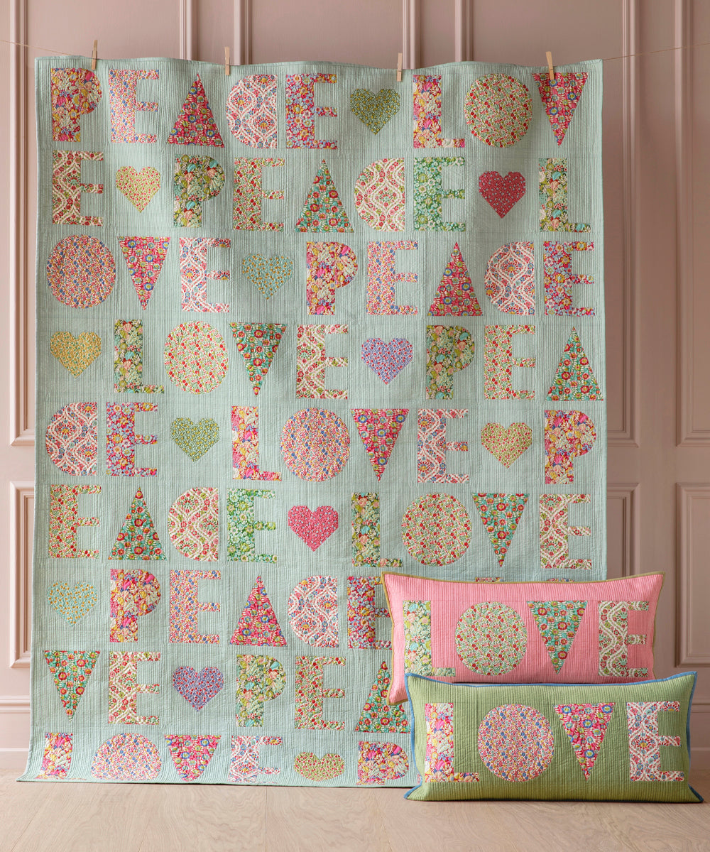 Tilda WALLFLOWER fabric Collection - Pre Cuts - 10" LAYER CAKE Fabric Stack - PRE-ORDER