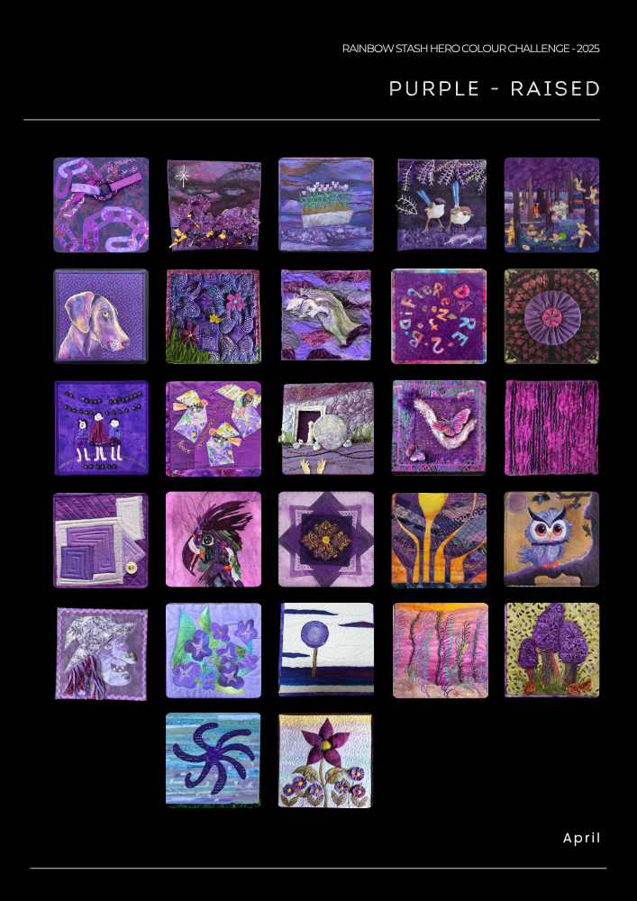 ARTIST BOOK - Rainbow Stash Hero Colour Challenge - Physical + digital version