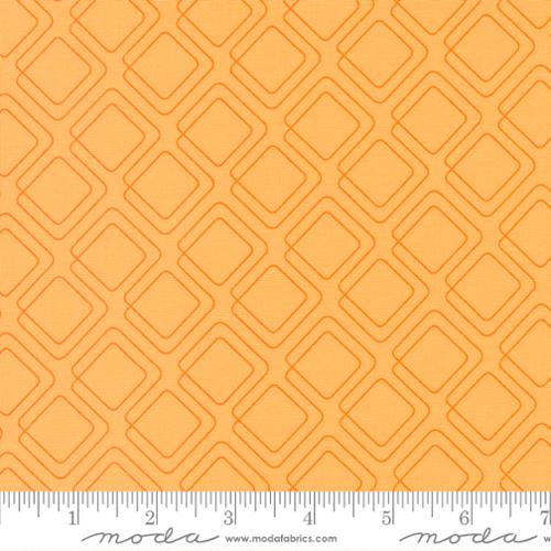 Apricot colour - Rainbow sherbet with fun quilty design by Sarah Ditty for Moda Fabric at 2 Sew Textiles Art Quilt Supplies