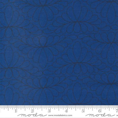 blackberry blue colour - Rainbow sherbet with fun quilty design by Sarah Ditty for Moda Fabric at 2 Sew Textiles Art Quilt Supplies