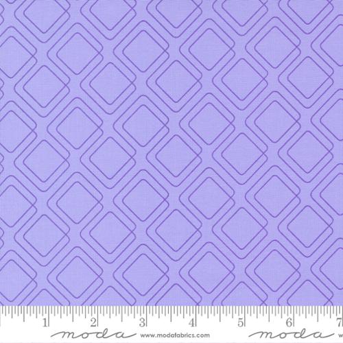 Grape lilac purple colour - Rainbow sherbet with fun quilty design by Sarah Ditty for Moda Fabric at 2 Sew Textiles Art Quilt Supplies