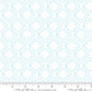 moon mist white light blue colour - Rainbow sherbet with fun quilty design by Sarah Ditty for Moda Fabric at 2 Sew Textiles Art Quilt Supplies