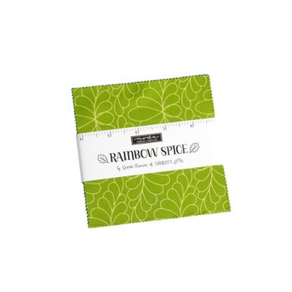 charm pack - rainbow spice by Sarah Thomas - saraditty for Moda Fabrics - available at 2 Sew Textiles - art quilt supplies