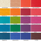 full collection - rainbow spice by Sarah Thomas - saraditty for Moda Fabrics - available at 2 Sew Textiles - art quilt supplies