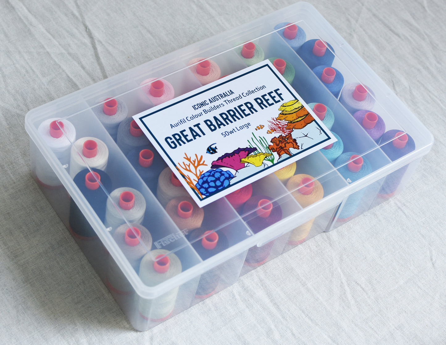 Aurifil Threads Iconic Collection - (36  50wt Large Spools)