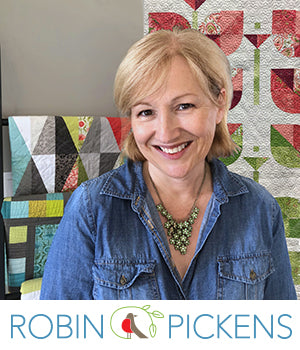 Robin Pickens designer for moda available at 2 Sew Textiles Art Quilt Supplies