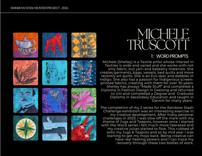 ARTIST .PDF BOOK - Rainbow Stash Buster Project 2024 - Digital Download only