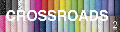 Crossroads building block basics modern quilting fabric colour range available at 2 sew textiles art quilt supplies online fabric shop Brisbane Australia
