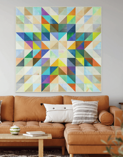free pattern  Sky Nuance ombre quilting fabric by Jennifer Sampou for Robert Kaufman available at 2 sew textiles art quilt supplies