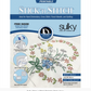 Packet front Sulky Stick 'n Stitch is ideal for Art Quilting, Hand Embroidery, Cross Stitch, Punch Needle, and Quilting. It is as easy to use as 1-2-3! Print or copy your design onto a Stick 'n Stitch sheet, at 2 Sew Textiles art quilt supplies