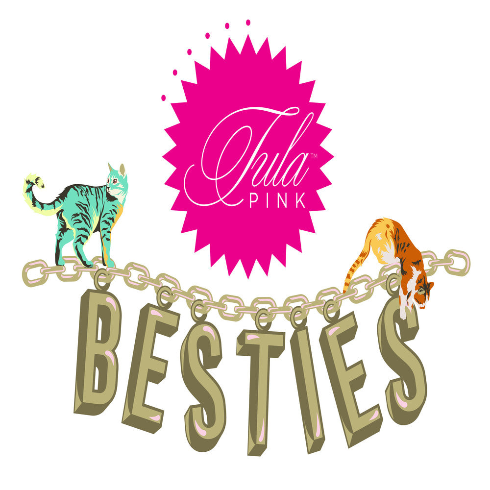 Tula Pink - Besties - Daisy Chain - Trèfle PWTP220.CLOVER