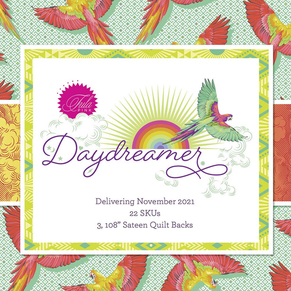 Daydreamer 22pc fat quarter stack by Tula Pink for FreeSpirit fabrics at 2 Sew Textiles art quilt supplies