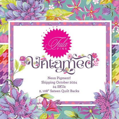 Untamed cover image - untamed by Tula pink at 2sew textiles - art quilt supplies
