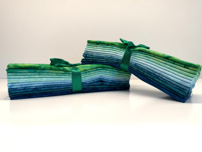 Batik Long Quarter set - Tidepool