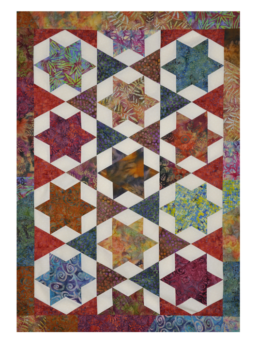60 Deg Triangle Star - Quilt Pattern