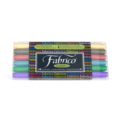 pastel colour set - shades and shadows fabrico fabric markers by Tsukineko in Japan. Permanent light fast great range of colours. available at 2 SewTextiles - art quilt supplies. great for quilt labels and textile art