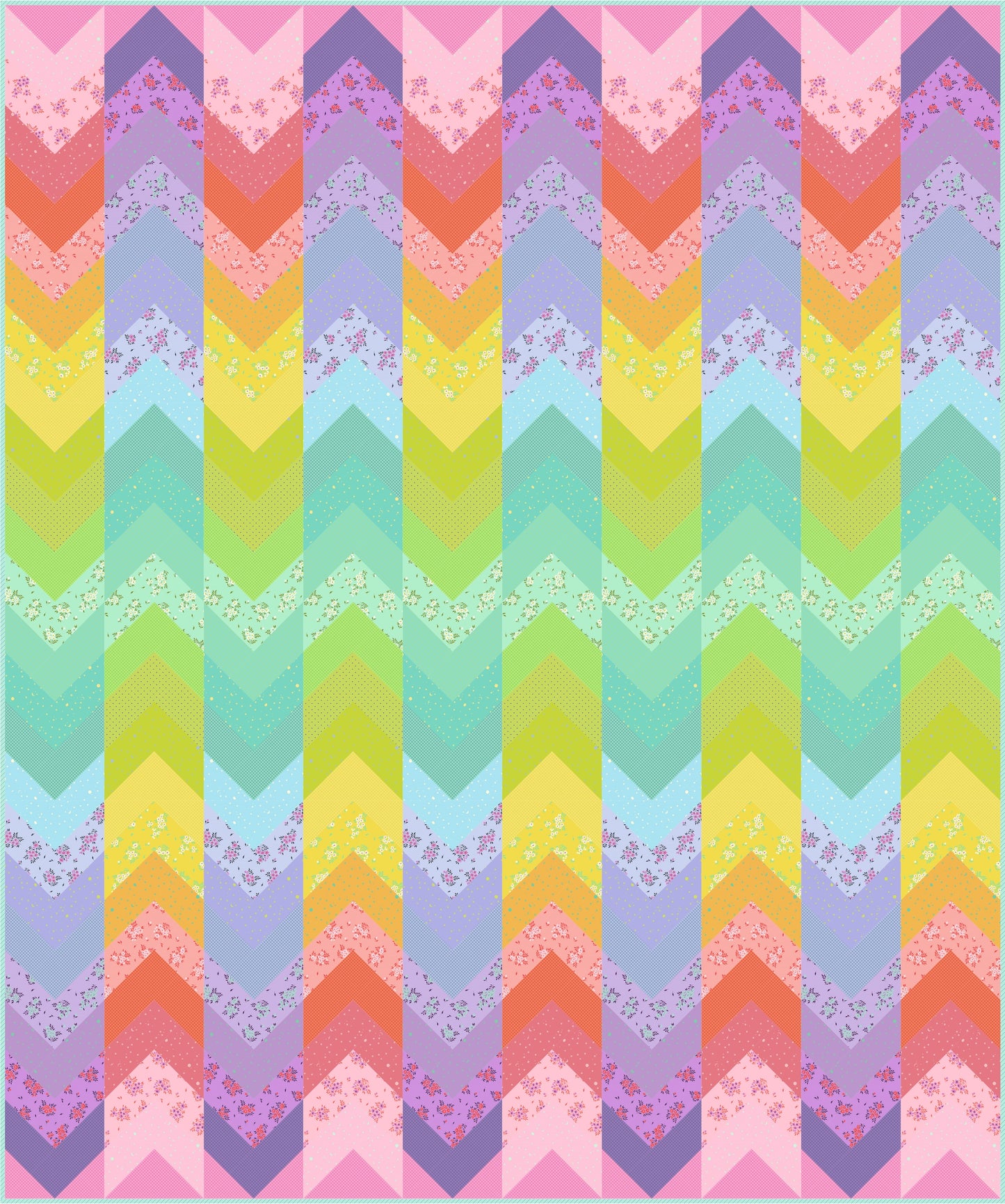 TRUE COLORS - Tula Pink - Layer Cake 10" pre cut + free pattern