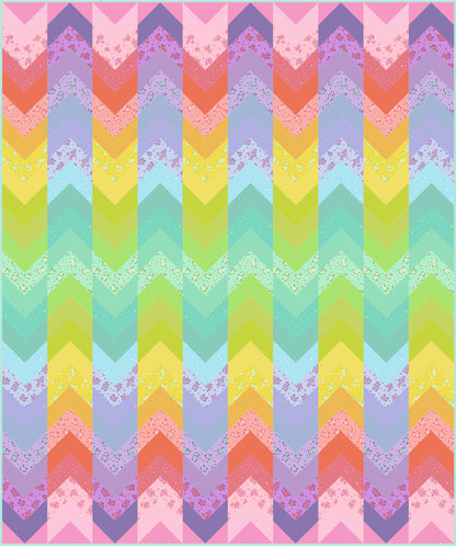 TRUE COLORS - Tula Pink - Layer Cake 10" pre cut + free pattern