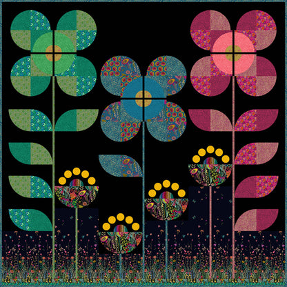 Twilight FQ bundle by Sally Kelly for windham fabrics available at 2 sew textiles art quilt supplies