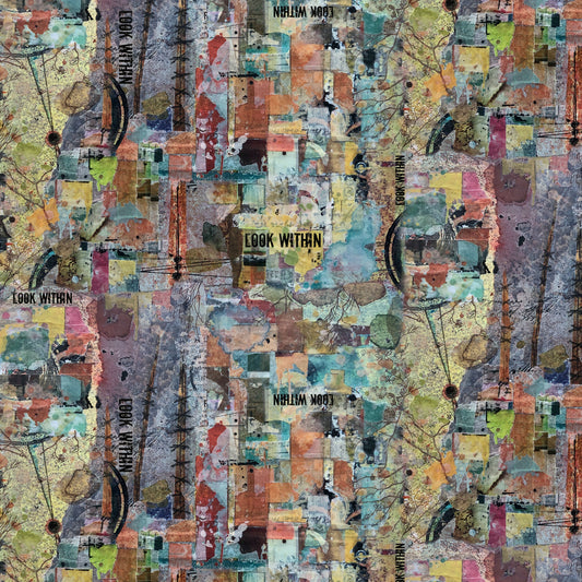Seth Apter Live Out Loud quilt fabric collection  available at 2 sew textiles art quilt supplies Look Within - Cornucopia