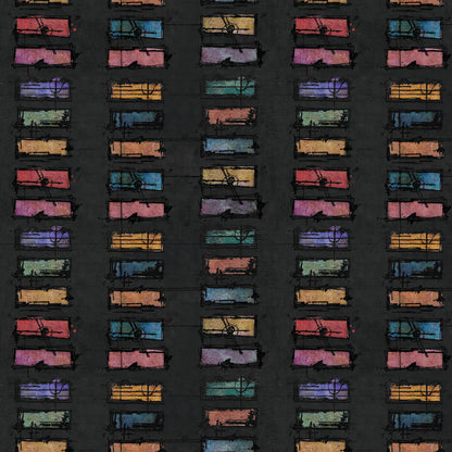 Seth Apter Live Out Loud quilt fabric collection night colour chips available t 2 sew textiles art quilt supplies