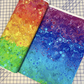 Effervesence rainbow ombre at 2 Sew Textiles art quilt fabric supplies