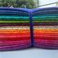 Full Collection FAT QUARTER BUNDLE OF 20 SARAH THOMAS RAINBOW SPICE QUILTING FABRICS TIED WITH A RIBBON.  AVAILABLE AT 2 SEW TEXTILES ART QUILT SUPPLIES